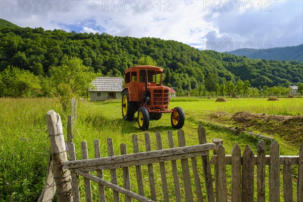 Old tractor