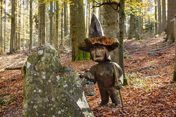 Jackl figurine at the Brotjacklriegel