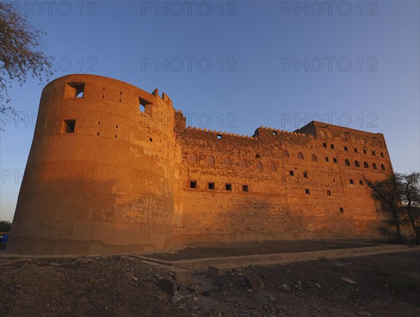 Jabrin Castle in the Evening Light