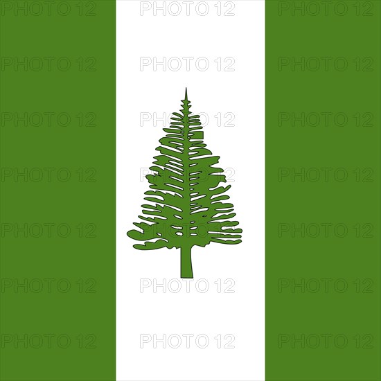 Official national flag of Norfolk Island