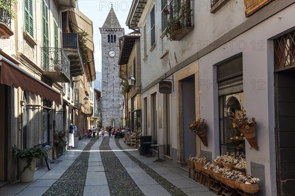 Street in the old town of Cannobio