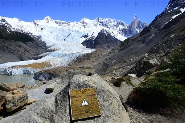 View of Cerro Torre and Cerro Adela