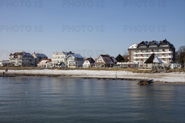 Baltic Sea coast in winter