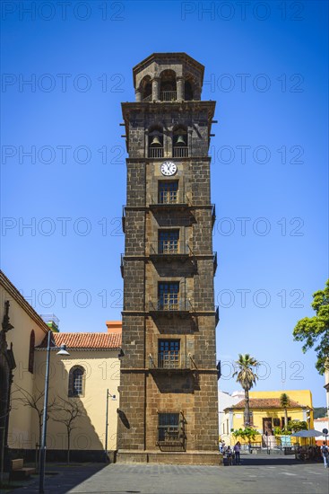 Bell tower of the church Iglesia de Nuestra Senora de la Concepcion