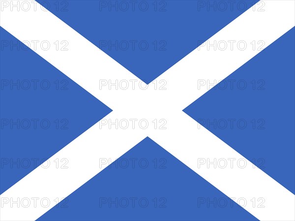 Official national flag of Scotland