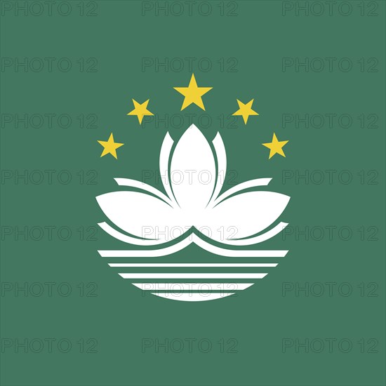 Official national flag of Macao