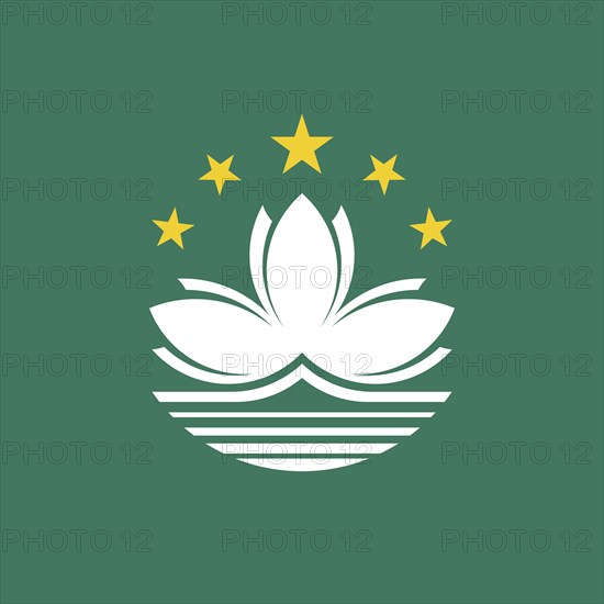 Official national flag of Macao