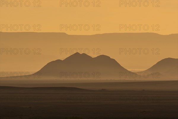 Sunrise over mountains