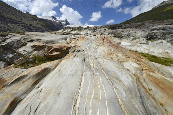 Glacier section below the Schlattenkees glacier