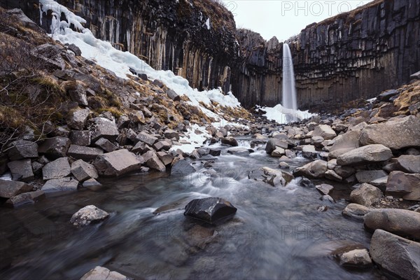 Svartifoss Waterfall