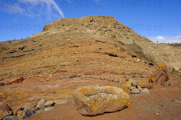 Old threshing floor and trough