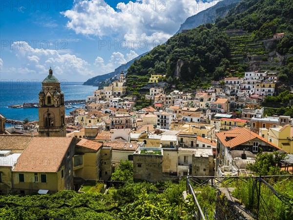 View of Amalfi with Dom Sant'Andrea