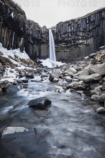 Svartifoss Waterfall