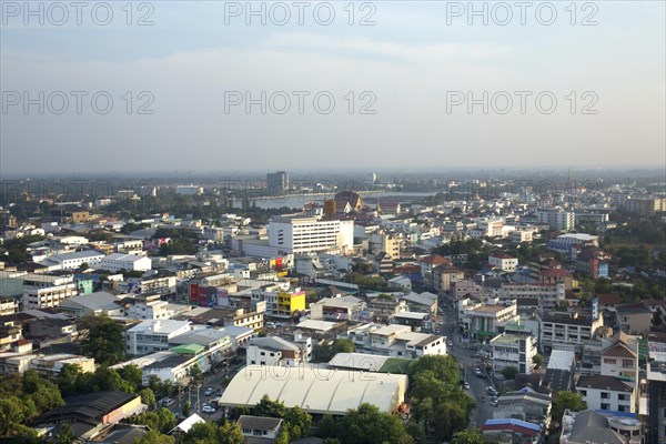 View over the city from Pullmann Hotel