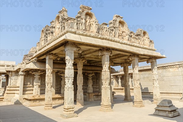 Hazara Rama temple with pillars