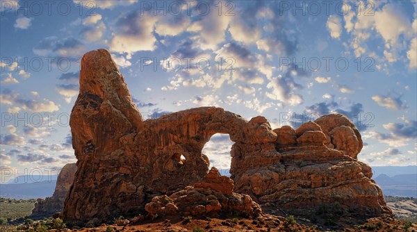 Turret Arch at sunset