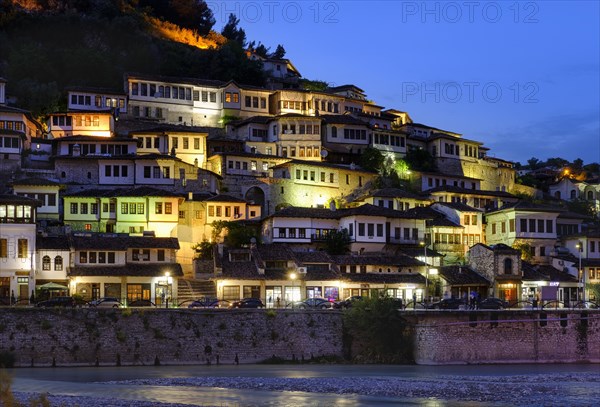 Ottoman houses and castle rocks