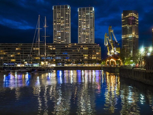 High-rise buildings at the South Dock