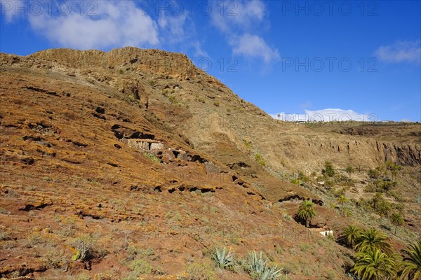 Ancient cave dwelling on Calvario Mountain