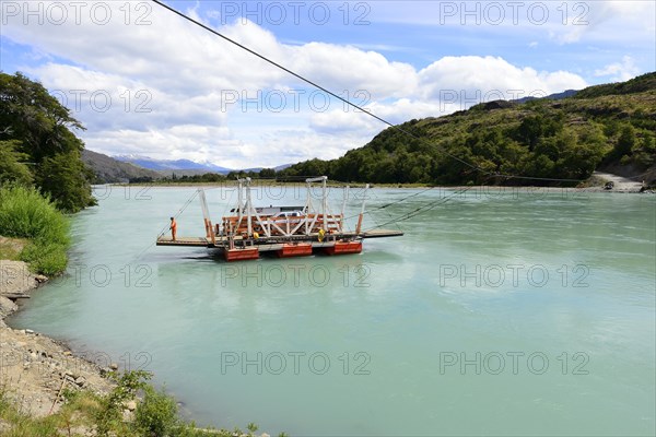 Rope ferry