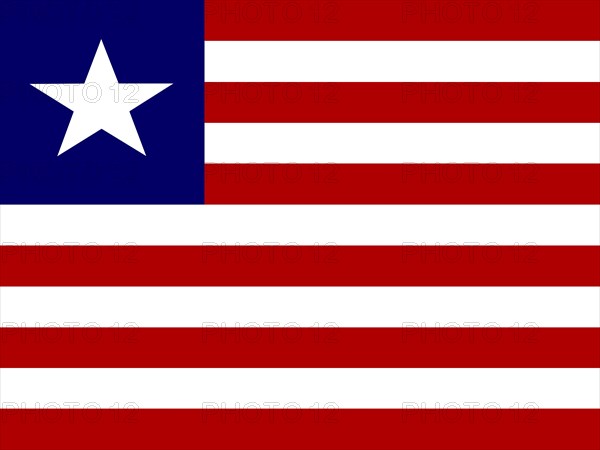 Official national flag of Liberia