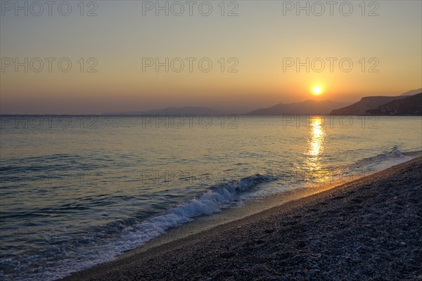 Sunset at the beach