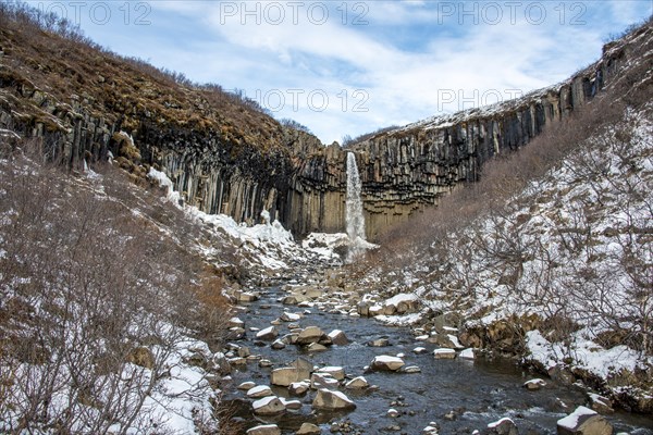 Svartifoss Waterfall