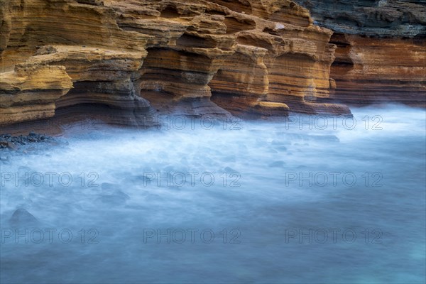 Rugged rock coast