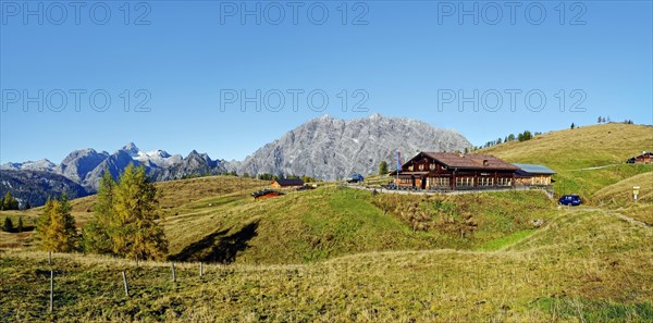 Gotzenalm with Watzmann East Wall