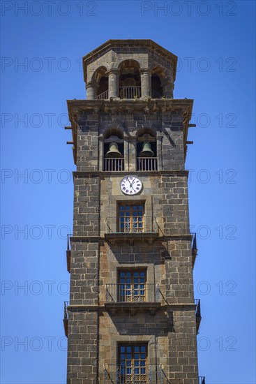 Bell tower of the church Iglesia de Nuestra Senora de la Concepcion