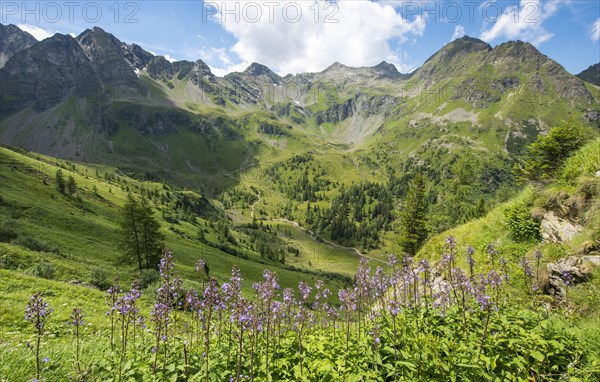 View of mountains Krukeck