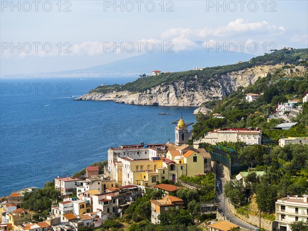 View of Massa Lubrense and the Cathedral