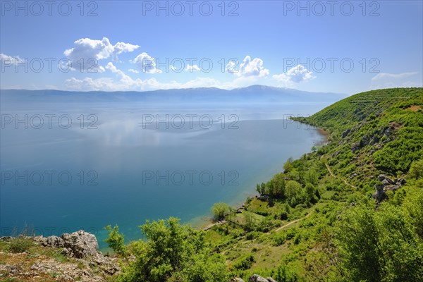 Lake Ohrid near Lin