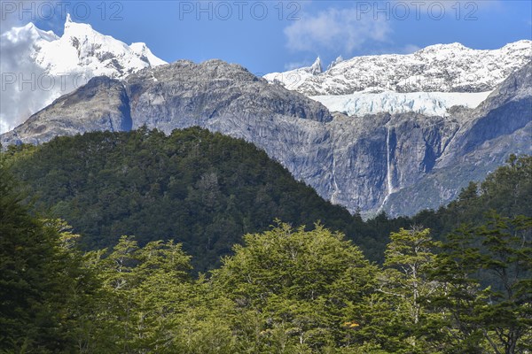 San Rafael glacier on Monte San Valentin