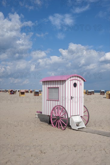 Historic bathing cart