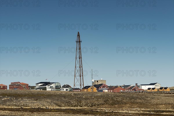 Old airship mast to anchor for the airship Norge by Umberto Nobile