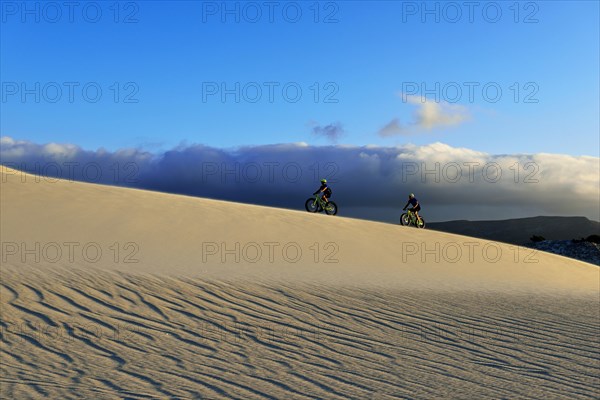 Cycling tour with fatbikes at Die Plaat Beach