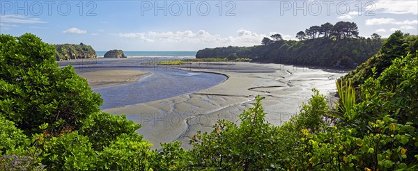 Bay Three Sisters at low tide