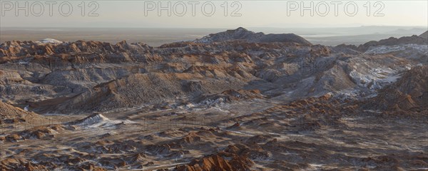 Rock formations with some snow