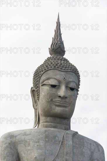 Big Buddha statue at Wat Roi Phra Putthabat Phu Manorom