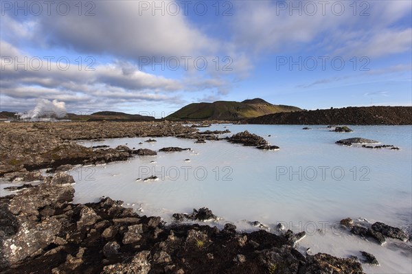 Blue lagoon near Grindavik