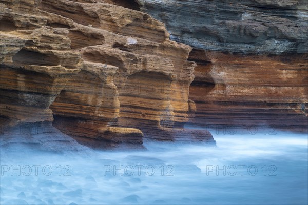 Rugged rock coast