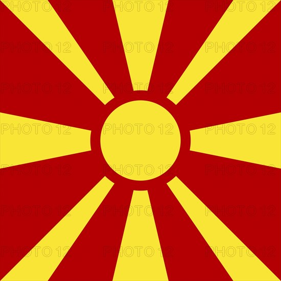 Official national flag of the former Yugoslav Republic of Macedonia