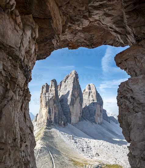 View from war tunnel