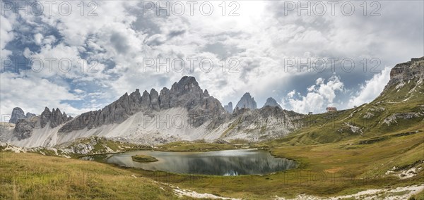 Lago dei Piani at the Three Peaks Cottage with Paternkofel