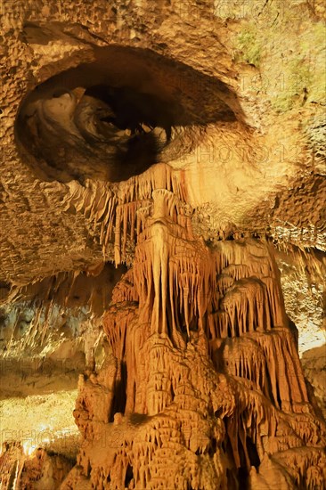 Stalactites and stalagmites