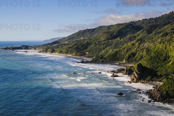Untouched west coast between Greymouth and Westport