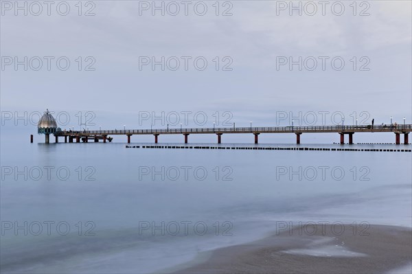 Pier with diving gondola