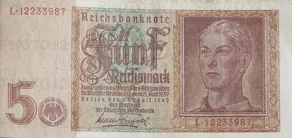 5 Reichsmark from 1942