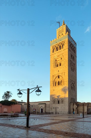 Koutoubia Mosque at sunrise
